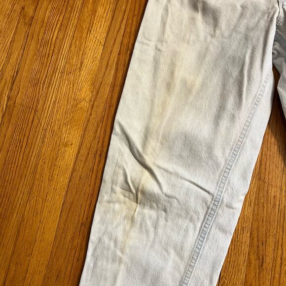 Levi’s Jeans Mens 36 X32 Vintage USA Light Wash 550 Orange Tab Distressed ** - Picture 2 of 14
